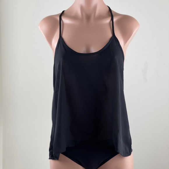 SweatyRocks  Black Bow Tank - Picture 13 of 14